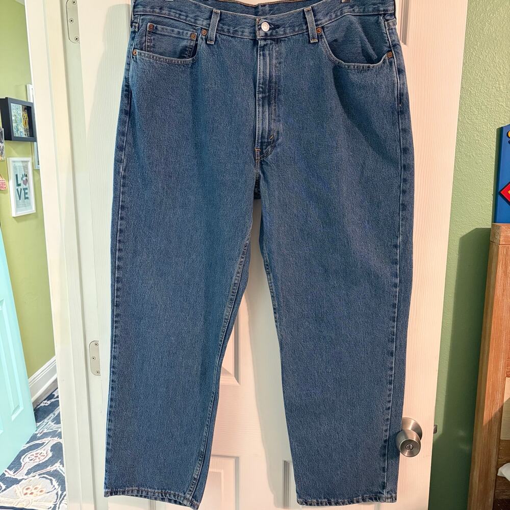 Levi's 550 Relaxed Fit Jeans Men's W40 L30 Medium Wash Denim